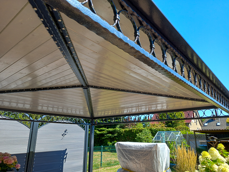 Pavillon Metall Sonderanfertigung